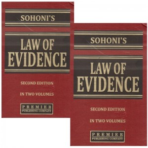 Premier Publishing Company's Law of Evidence by Adv. Vishwas Shridhar Sohoni [2 HB Vols.]